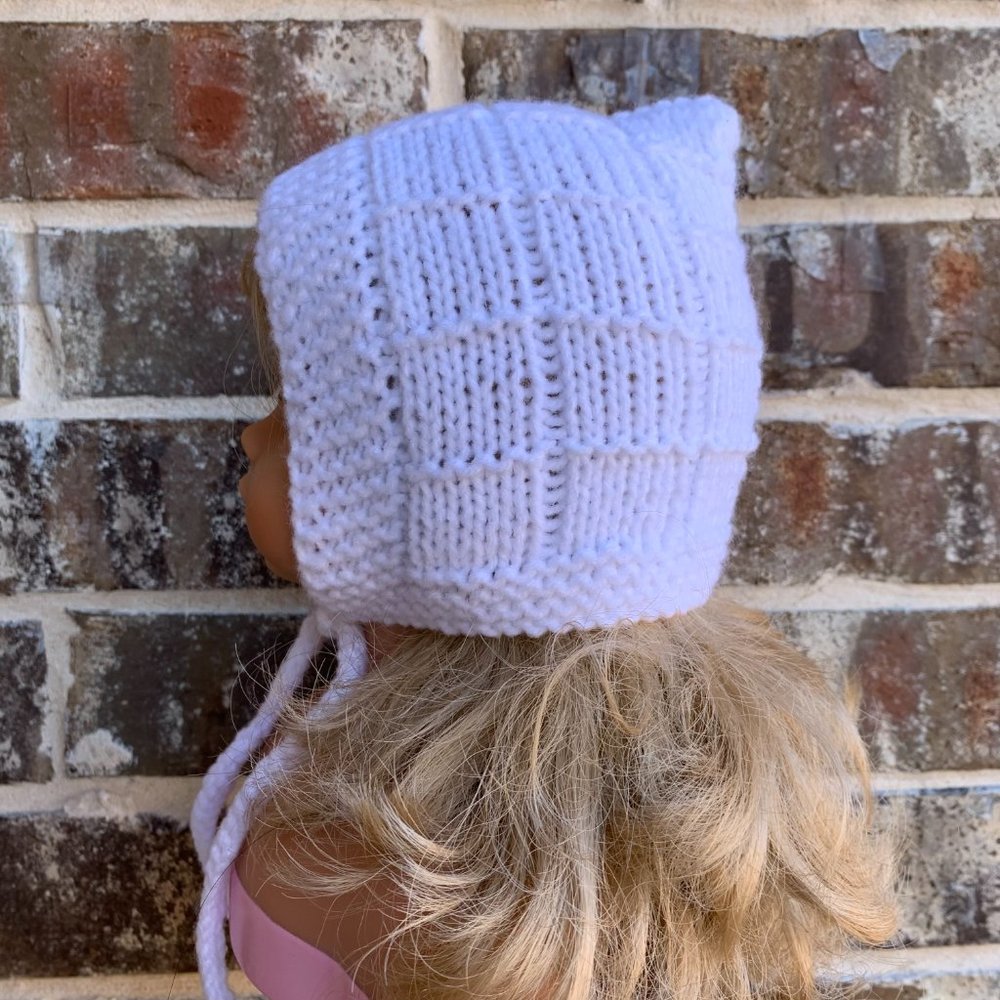 Baby Girl Handmade Knit Pixie Hat